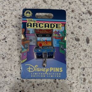 Disney Arcade Limited Edition Pin with Blue and Red